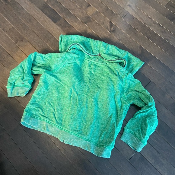 4T Double Hood Style - Green Boys Zip Up Hoodie - Picture 6 of 9
